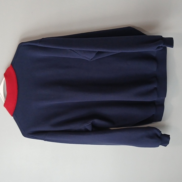 Jerzees Navy Zip-Up Sweater Cardinals Womens Medium - Picture 3 of 3